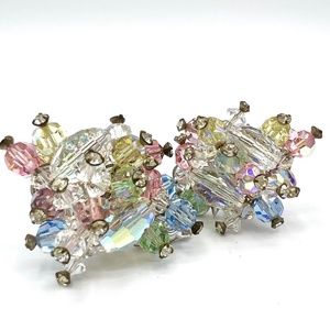 VTG Vendome Cluster Earrings